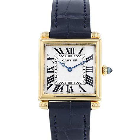 bracelet cuir montre cartier|cartier watches en cuir.